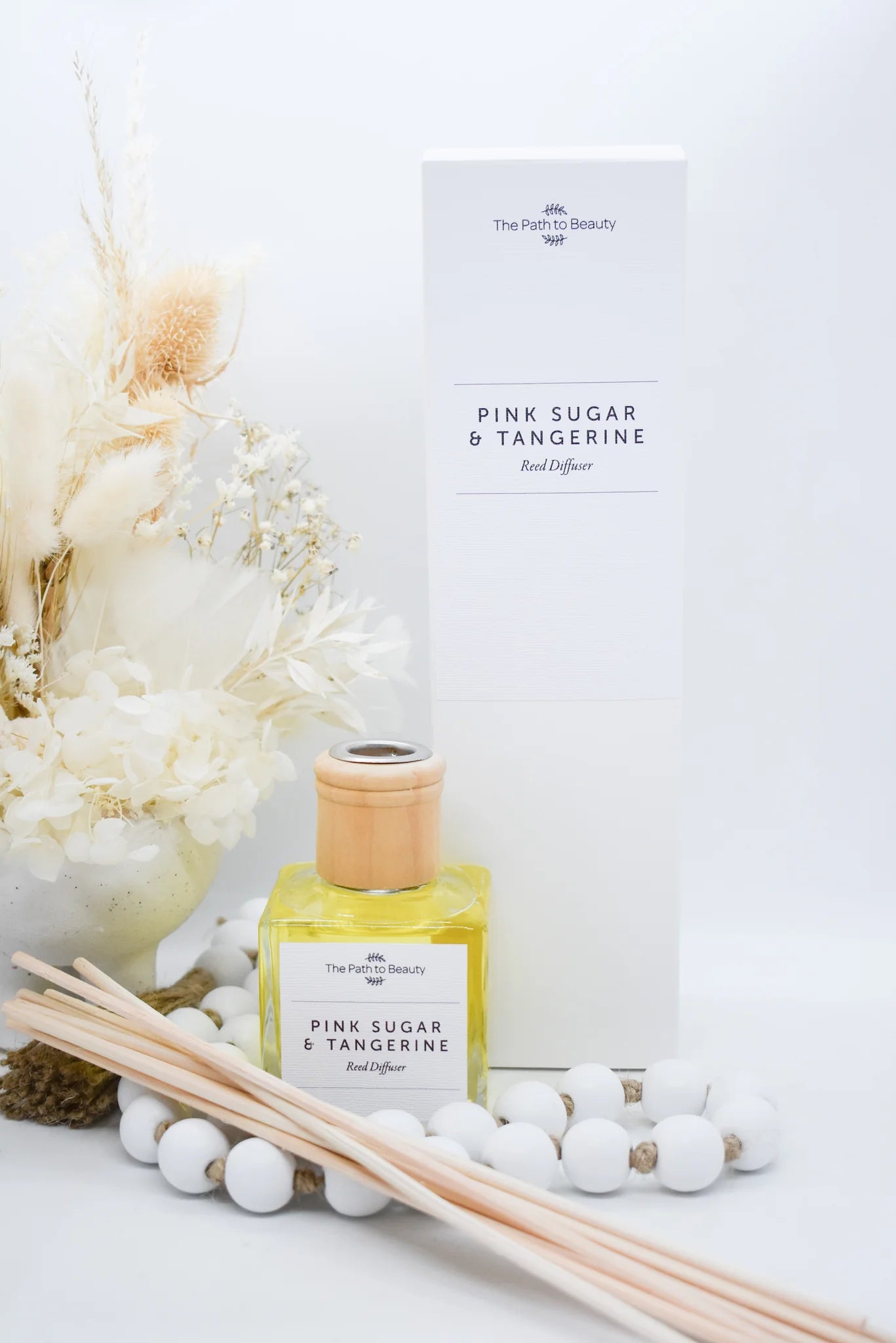 Path to Beauty - Pink Sugar & Tangerine Reed Diffuser - 140ml