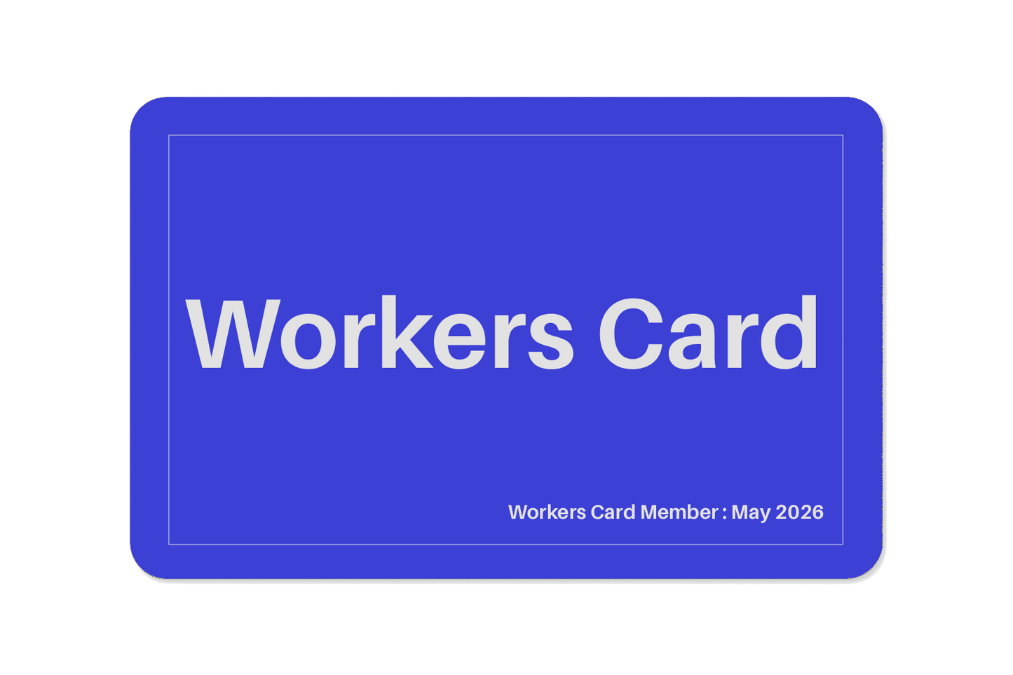 Workers Card Membership