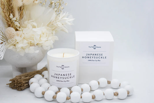 Path to Beauty Petite Candle - Japanese Honeysuckle