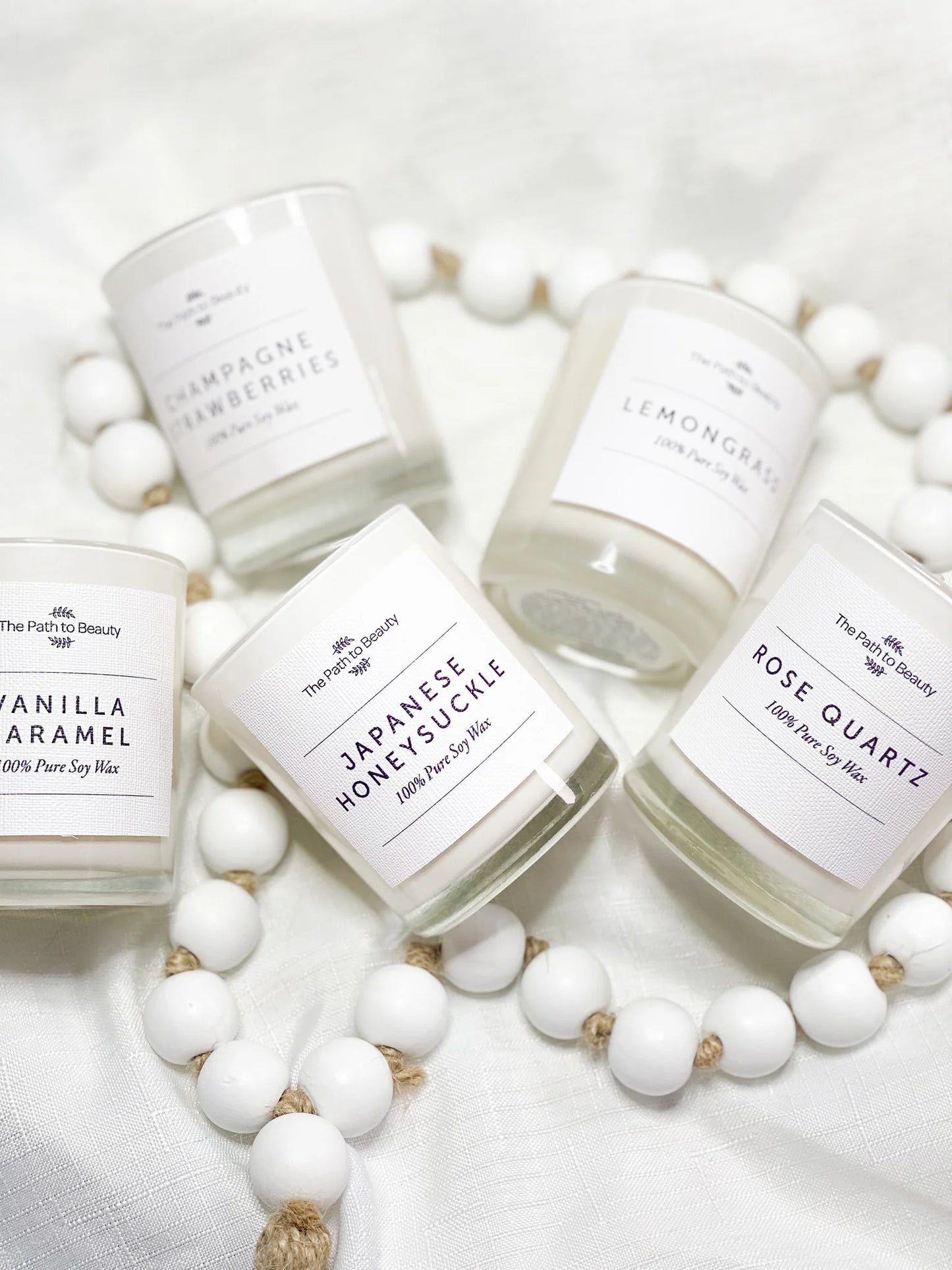 Path to Beauty Petite Candle - Japanese Honeysuckle