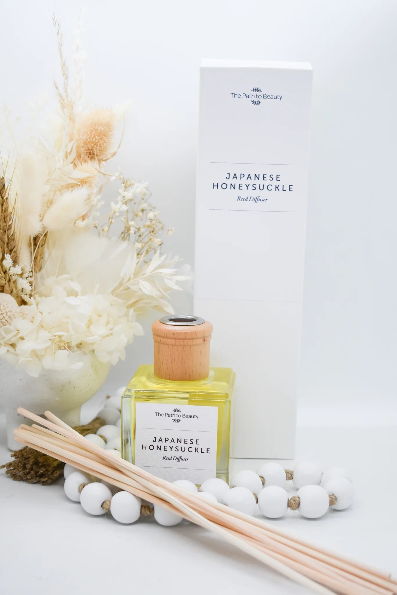 Path to Beauty - Japanese Honeysuckle Reed Diffuser - 140ml