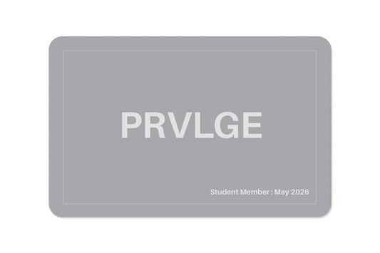 PRVLGE Student Membership